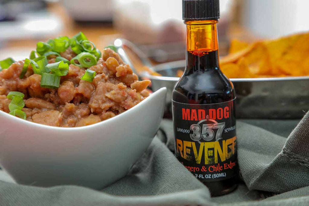 Revenge Refried Beans beans, burritos, chorizo and more maddog357