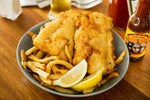 Biting Beer Battered Fish