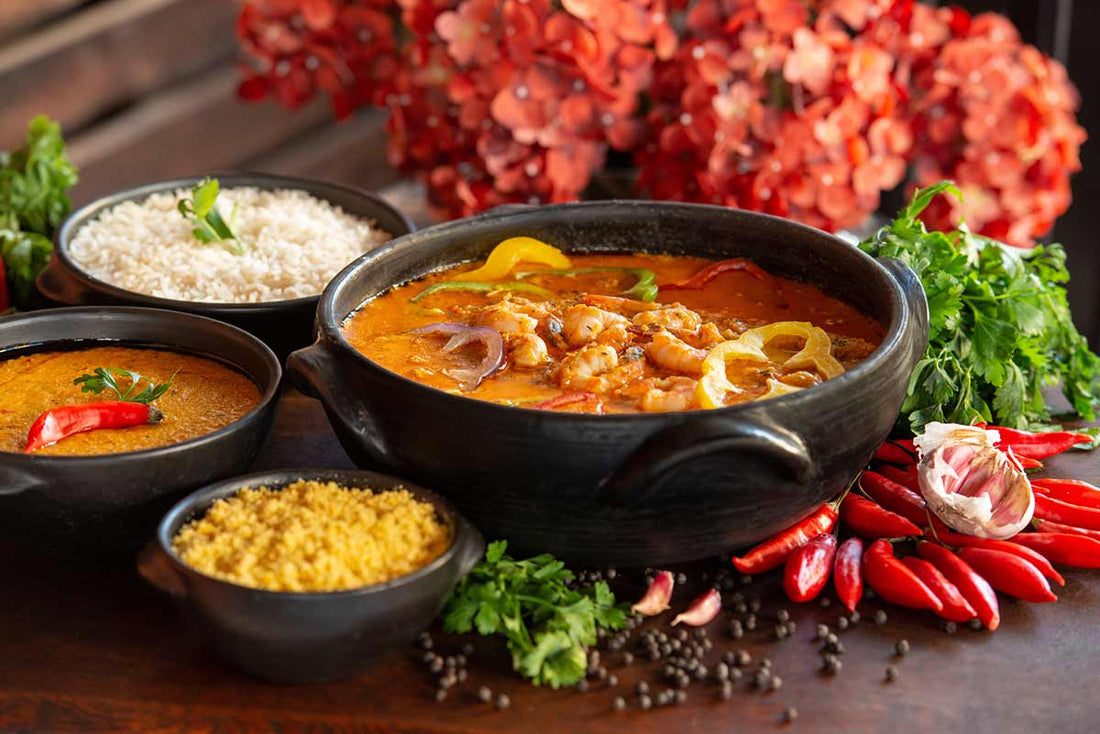 🔥 Blazing Moqueca Madness: Brazilian Shrimp Stew with a Mad Dog 357 Gold Kick 🇧🇷🍤🌶️