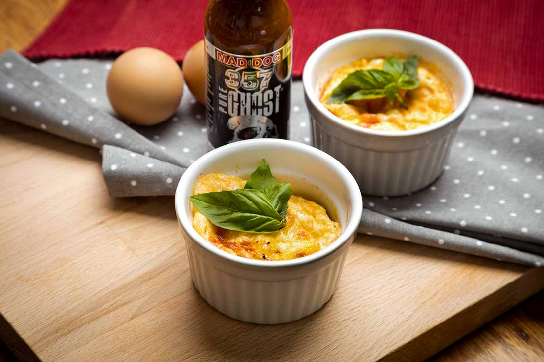Feisty Italian-Baked Eggs