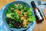 Ghostly Cauliflower Burrito Bowl