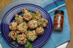 Habanero and Chorizo Stuffed Mushrooms