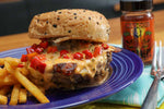 Habanero Cheese Sauce Burgers