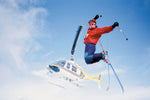 Heli-Skiing Scares Most People—But One Shot of Mad Dog 357 Hot Sauce and the Fear is Gone!