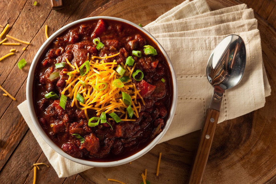 Home🔥 Mad Dog 357 Gold Organic Vegetarian Chili 🌶️🫘made Organic Vegetarian Chil