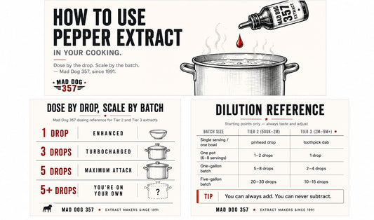 How to Use Pepper Extract in Your Cooking — A Mad Dog 357 Guide