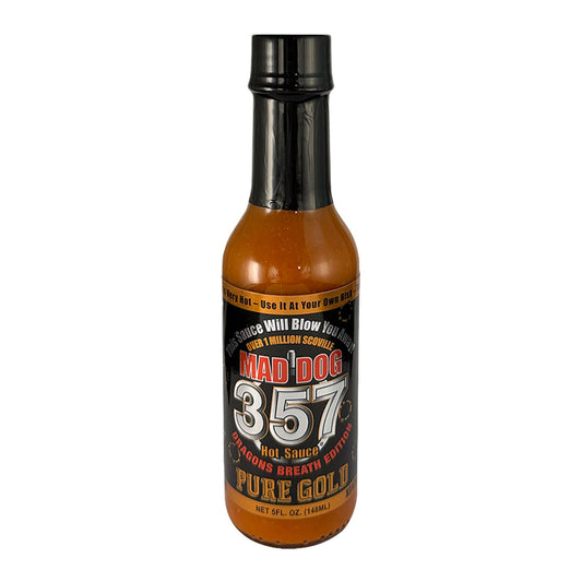 Mad Dog 357 Pure Gold Edition Hot Sauce — Cayenne Blend Formula