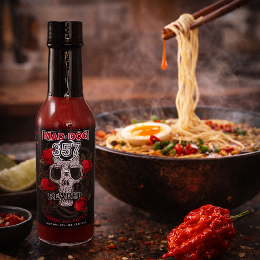 Mad Dog 357 Reaper Sriracha: A Classic Style, Reengineered for Heat