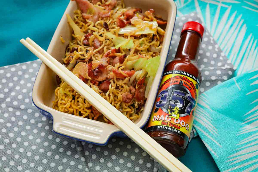 Mad Dog Bacon Noodles