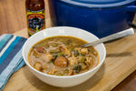 Mad Dog’s Chicken and Sausage Gumbo