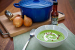 Mad Dog’s Summer Pea Soup with Bacon