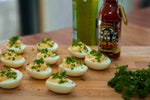 Maddeningly Hot Deviled Eggs