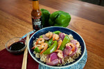 Pure Ghost Shrimp and Pepper Stir-fry