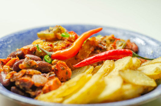 Pure Gold Chicken with Chili-Cheese Tomato Sauce