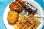 Scorpion Chicken and Waffles