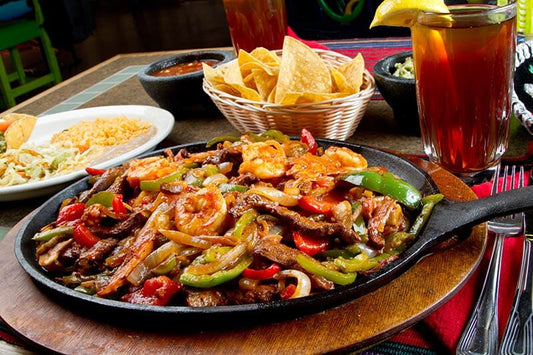 Surf and Turf Mad Dog 357 Pure Gold Fajitas