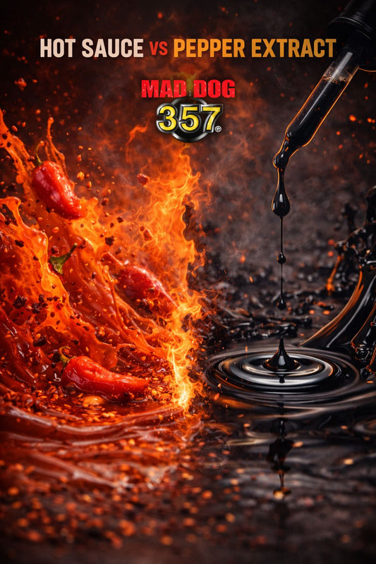 The Difference Between Hot Sauce and Pepper Extract