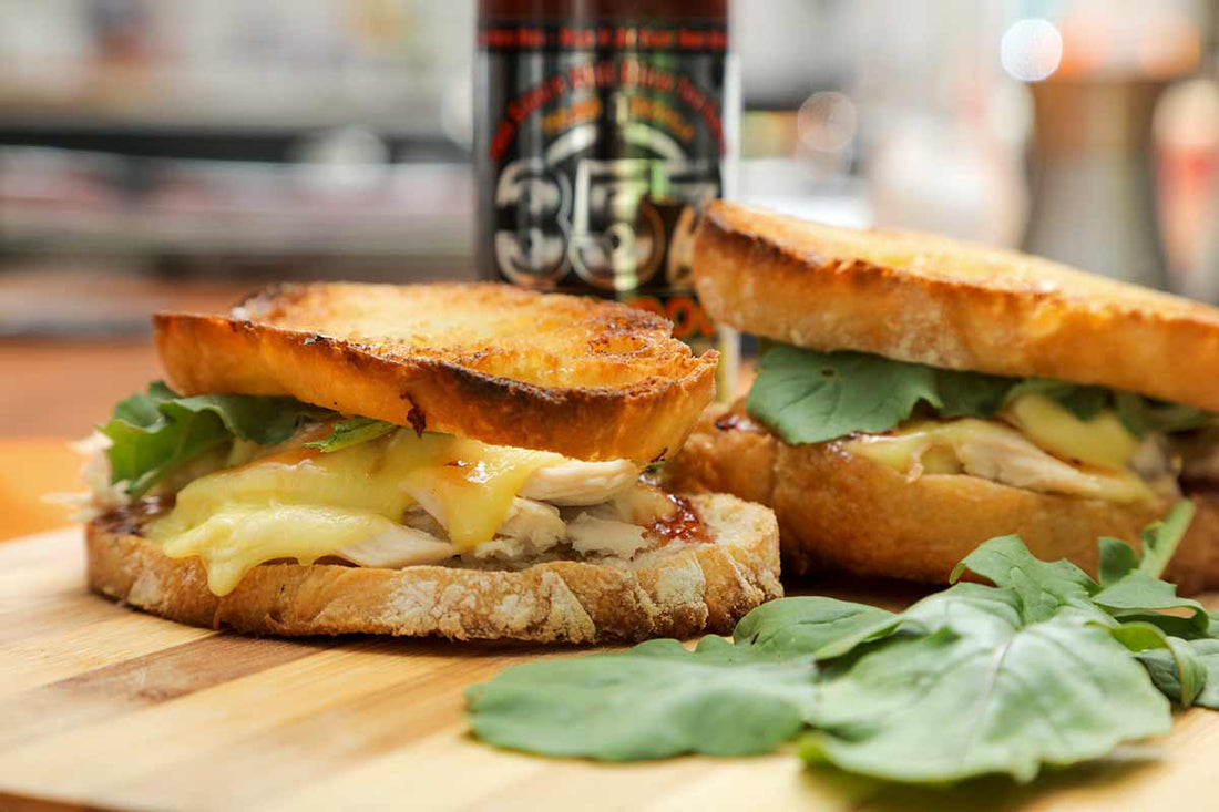 Turkey, Cranberry and Fontina Silver Panini