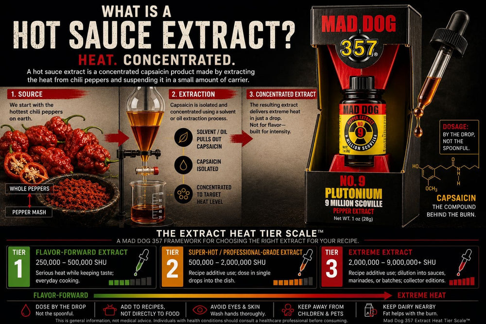 What Is a Hot Sauce Extract? Pure Capsaicin Explained | extract guide ...