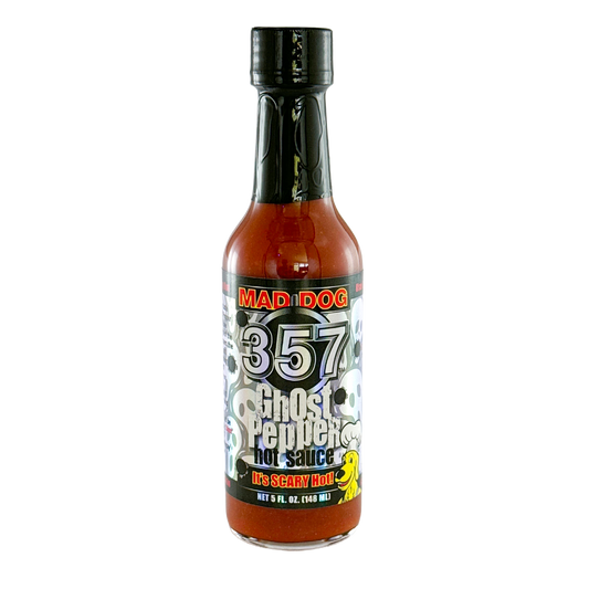 Mad Dog 357 Ghost Pepper Hot Sauce 1-5oz