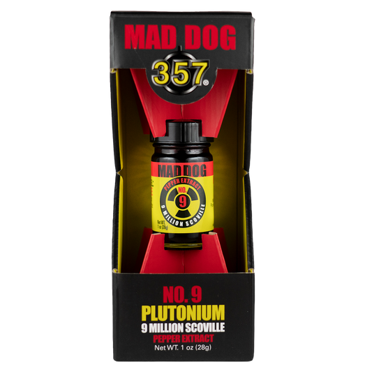 Mad Dog 357 Plutonium 9 Million Scoville Pepper Extract 1-1oz