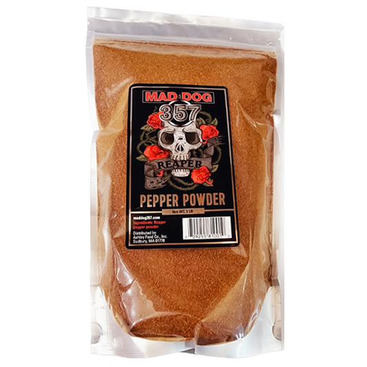 Mad Dog 357 US Grown Carolina Reaper Pepper Powder - 1 lb - 1,383,000 Scoville