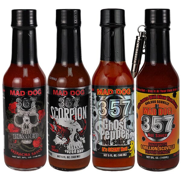 
            
                Load image into Gallery viewer, Anti Freeze Mad Dog Hot Sauce Gift Pack Hot Sauce maddog357.com 
            
        