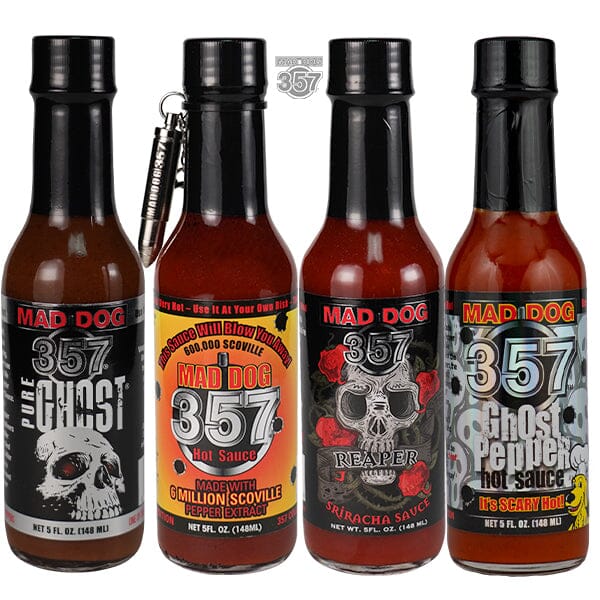 FIRE IN THE HOLE! ~ This'll clean your chimney! 4-5oz Hot Sauce maddog357.com 