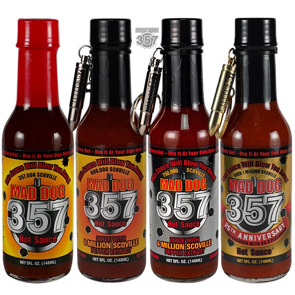 Mad Dog 357 Hot Sauce Collector's Gift Pack Hot Sauce maddog357.com 